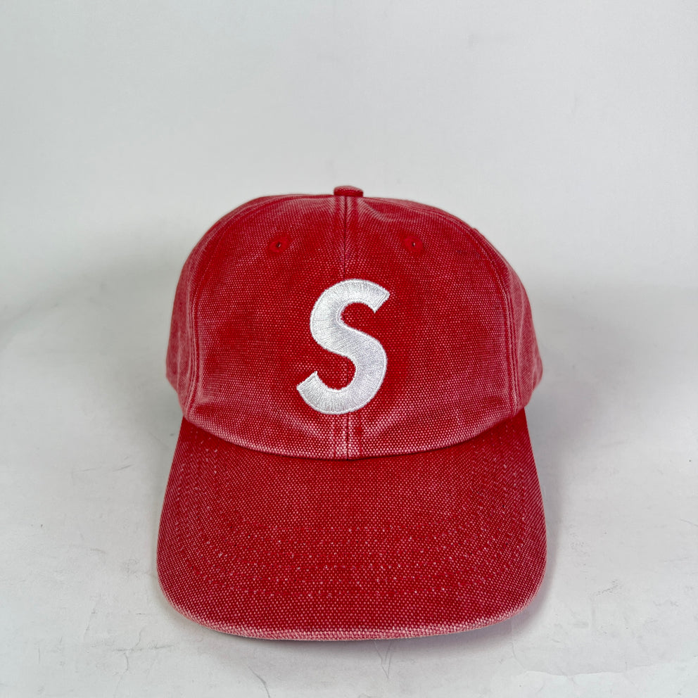 Supreme SS26 Pigment Dyed S Logo 6-Panel Hat
