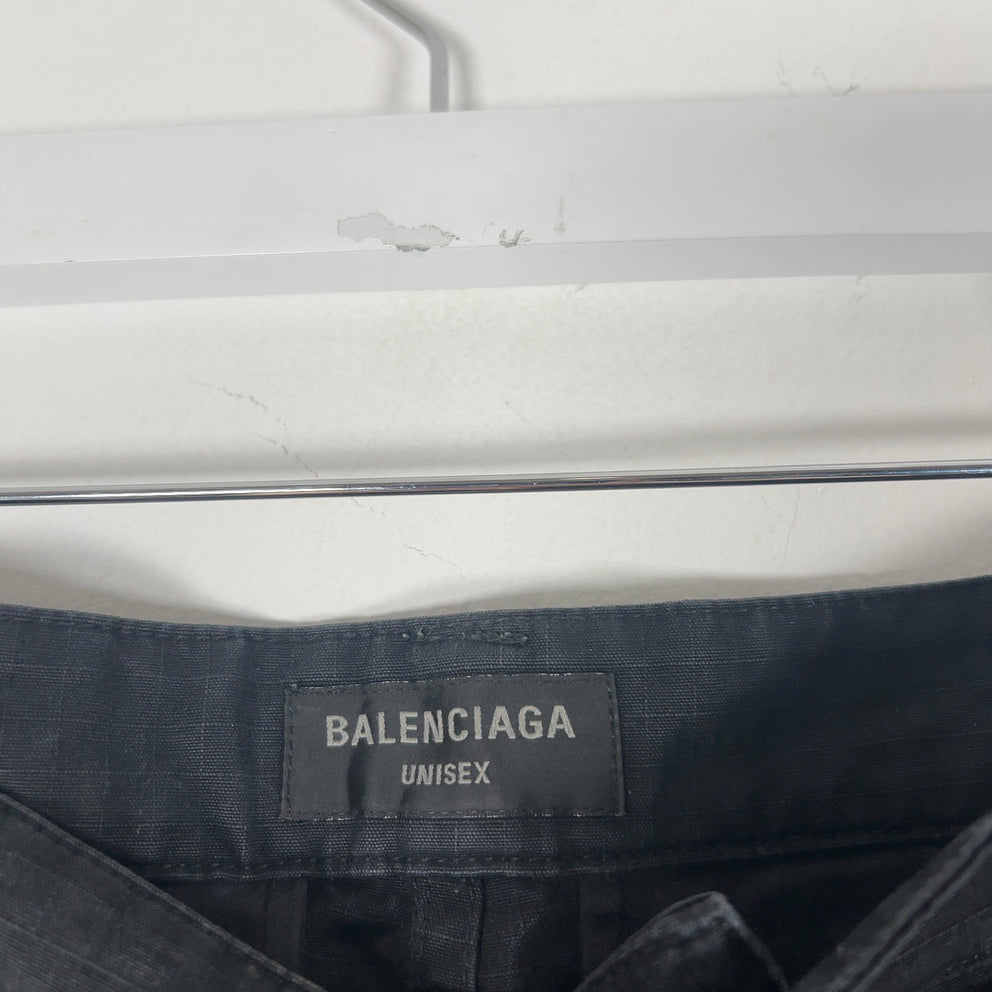 Balenciaga Flared Cargo Convertible Pants