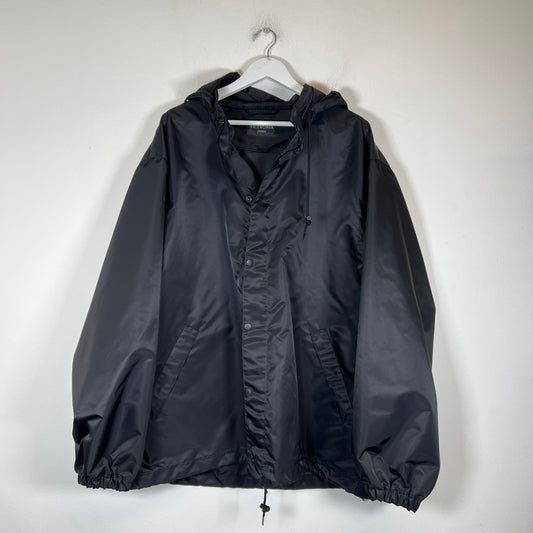 Balenciaga Black Tape Logo Nylon Jacket Size L