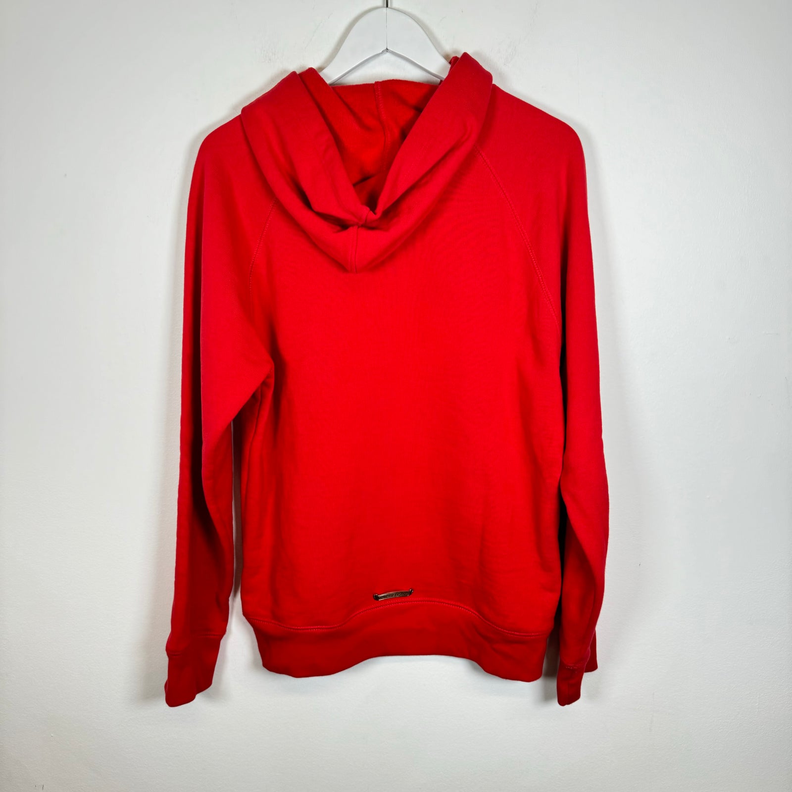 Chrome Hearts Red Triple Cross Hoodie Size M