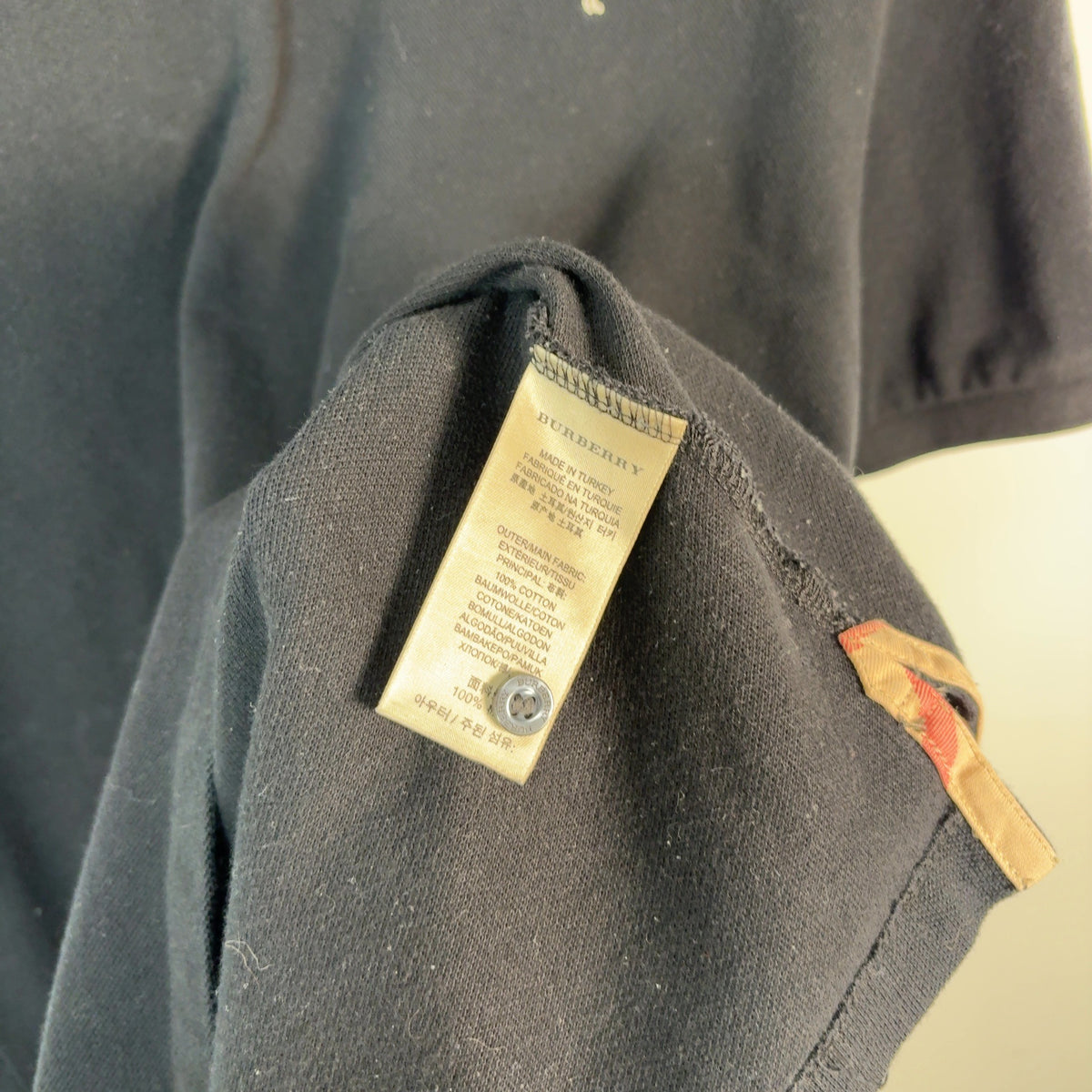 Burberry Equestrian Logo Polo