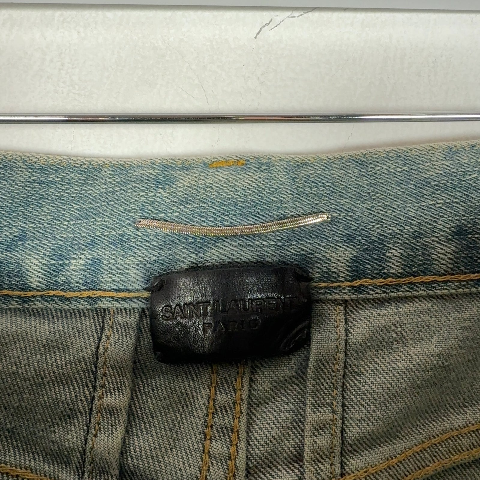 Saint Laurent Thrashed D02 Denim Jeans