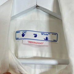 Off-White Embroidered Button-Up Shirt Size XL