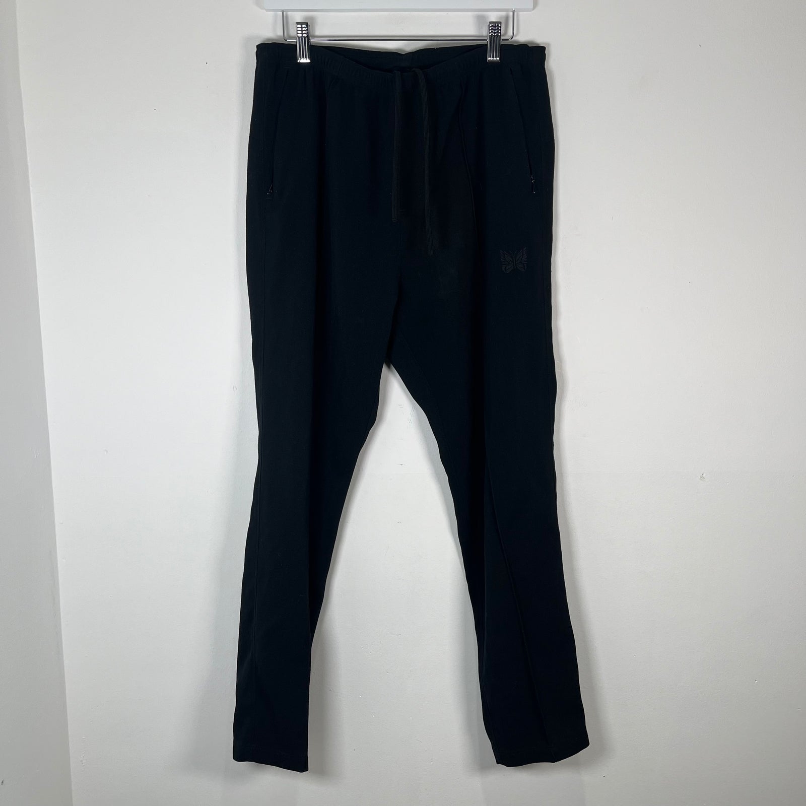 Needles Black Narrow Track Pants Size M