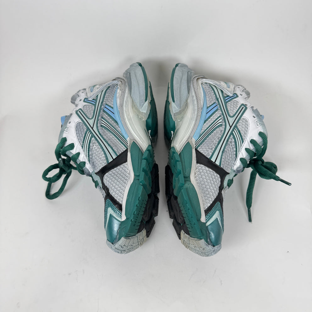 Balenciaga Green/Blue Runners Size 38
