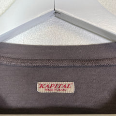 Kapital Grey Buster Peckish Bowy Kookies T-Shirt Size XL