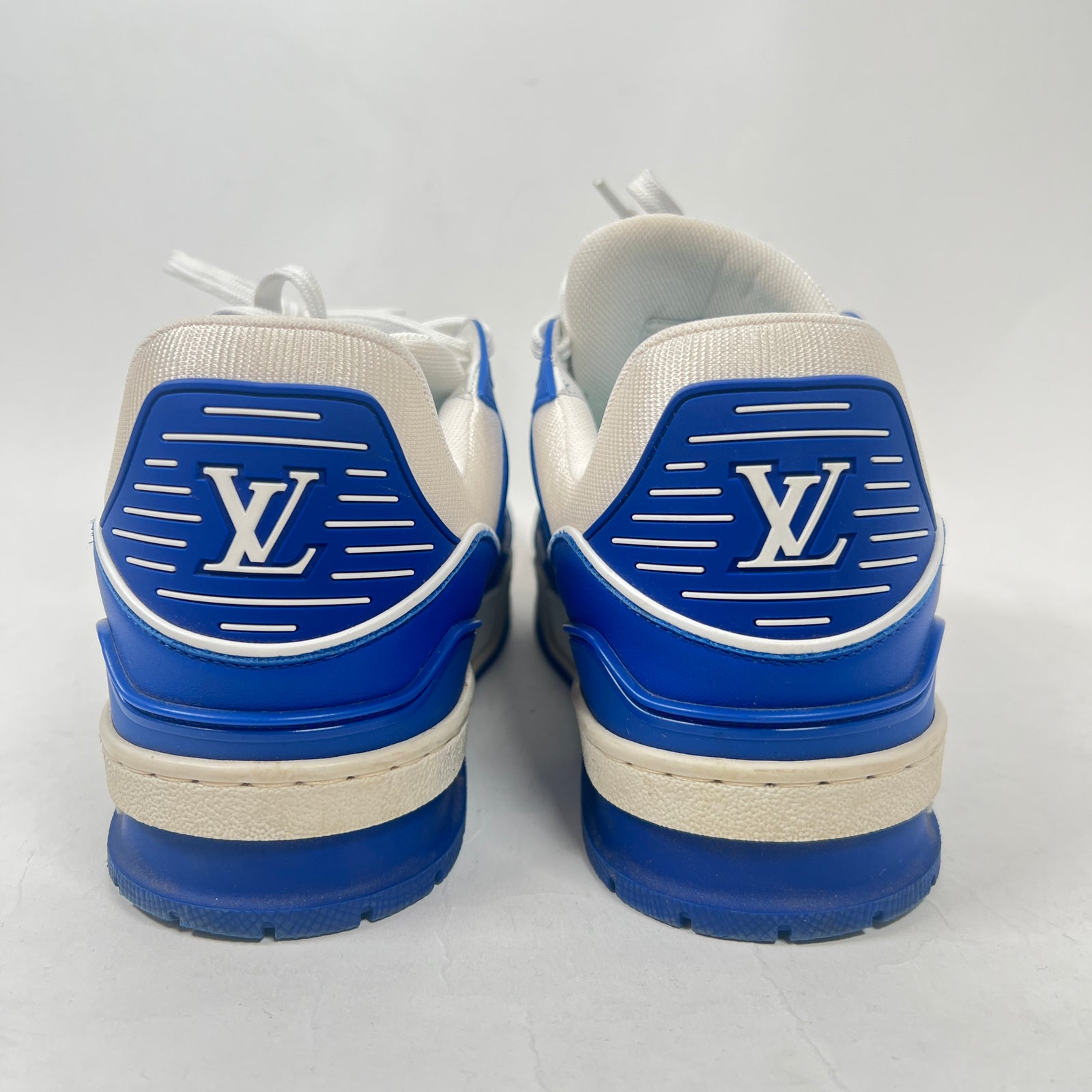 Louis Vuitton Blue/White Trainer Size LV 5.5
