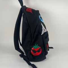 Balenciaga Black Multi-Patch Explorer Backpack