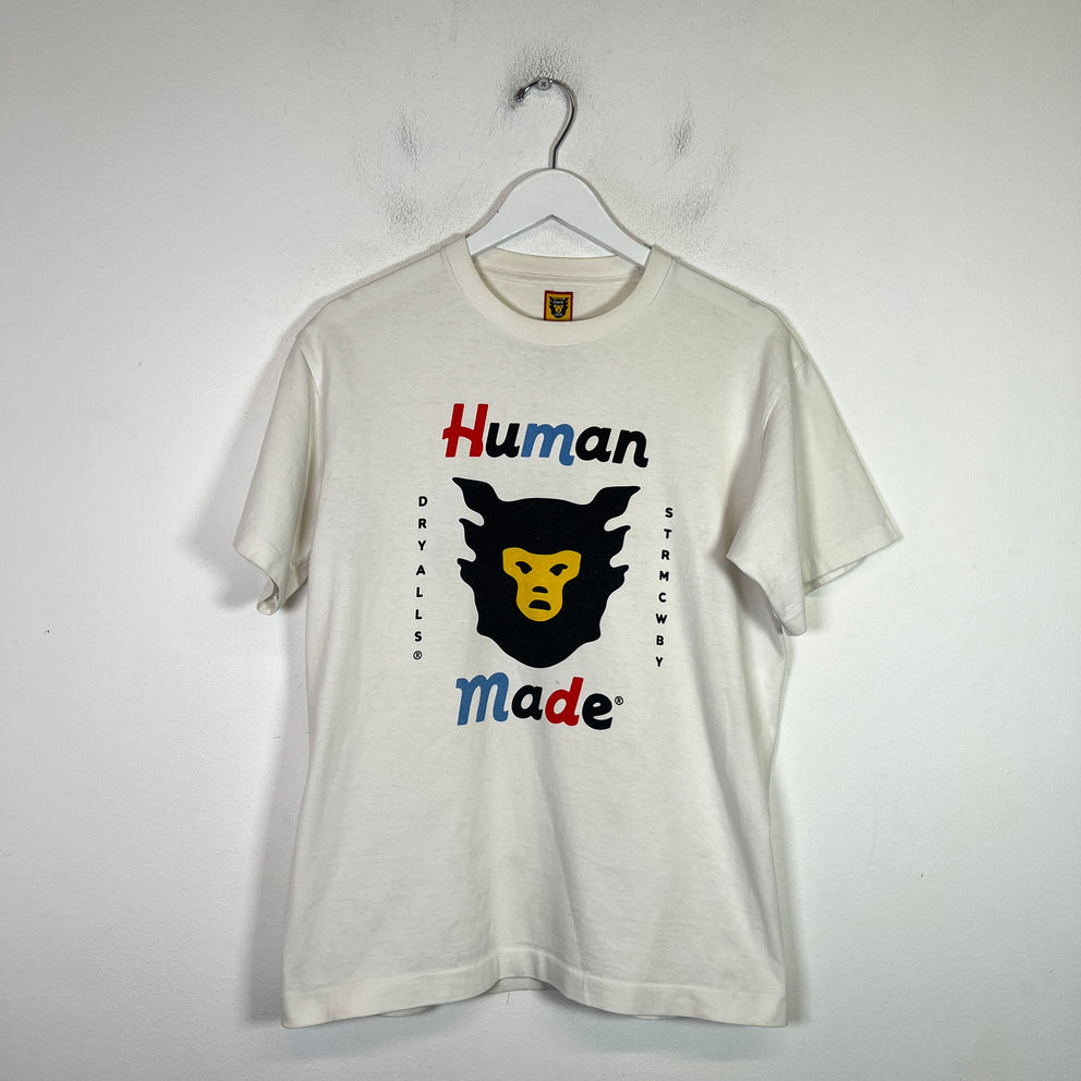 Human Made White STRMCBYS T-Shirt Size M