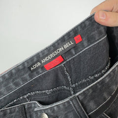 Andersson Bell Stacked Release Hem Shorts