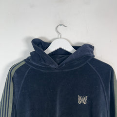Needles Velour Striped Pull-Over Light Jacket