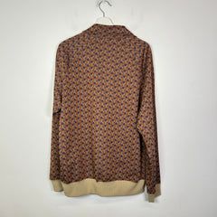 Needles Brown Floral Track Jacket Size XL