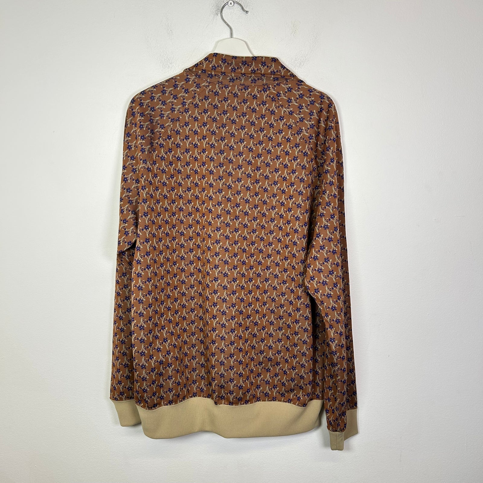 Needles Brown Floral Track Jacket Size XL