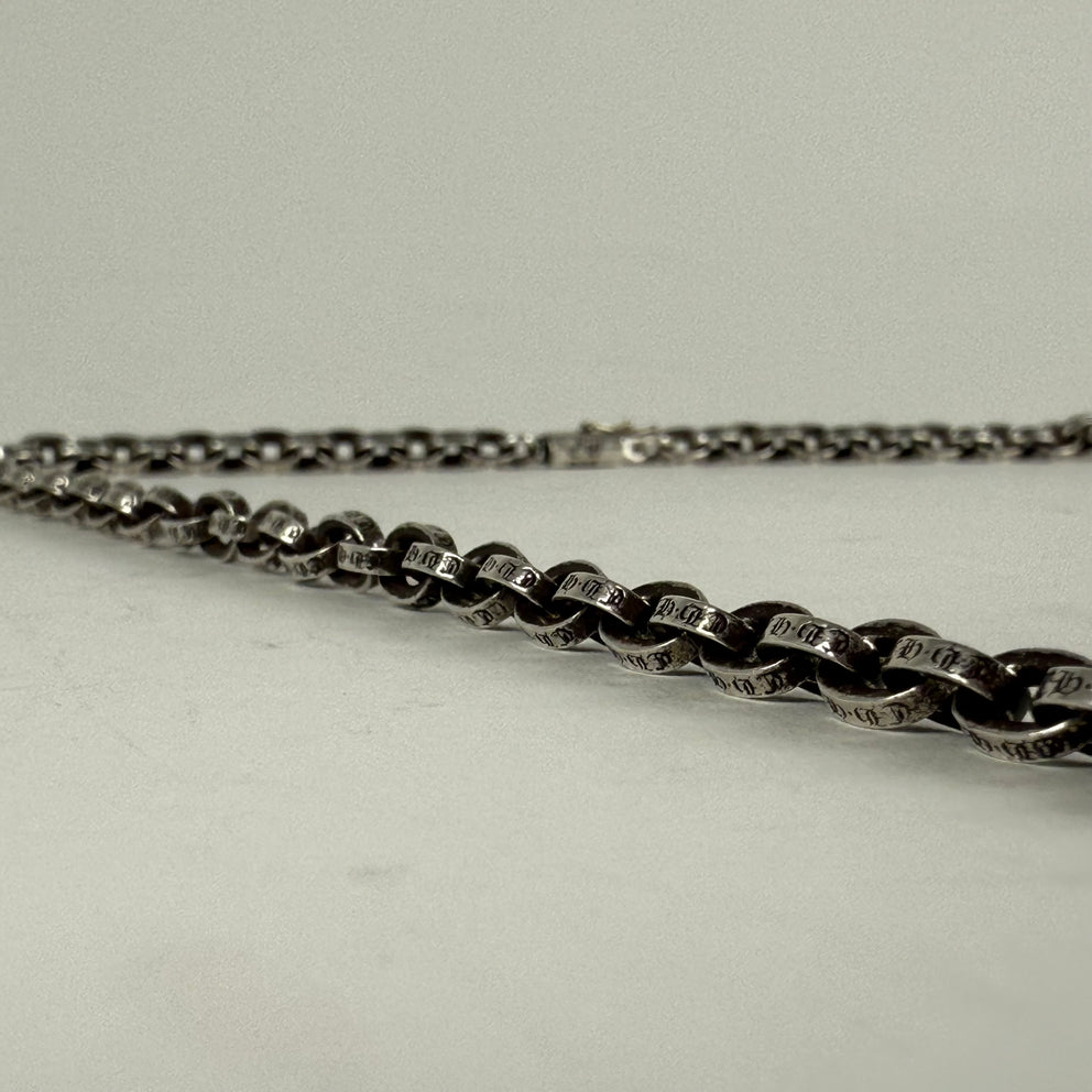 Chrome Hearts Paper Chain Necklace 20 Inch