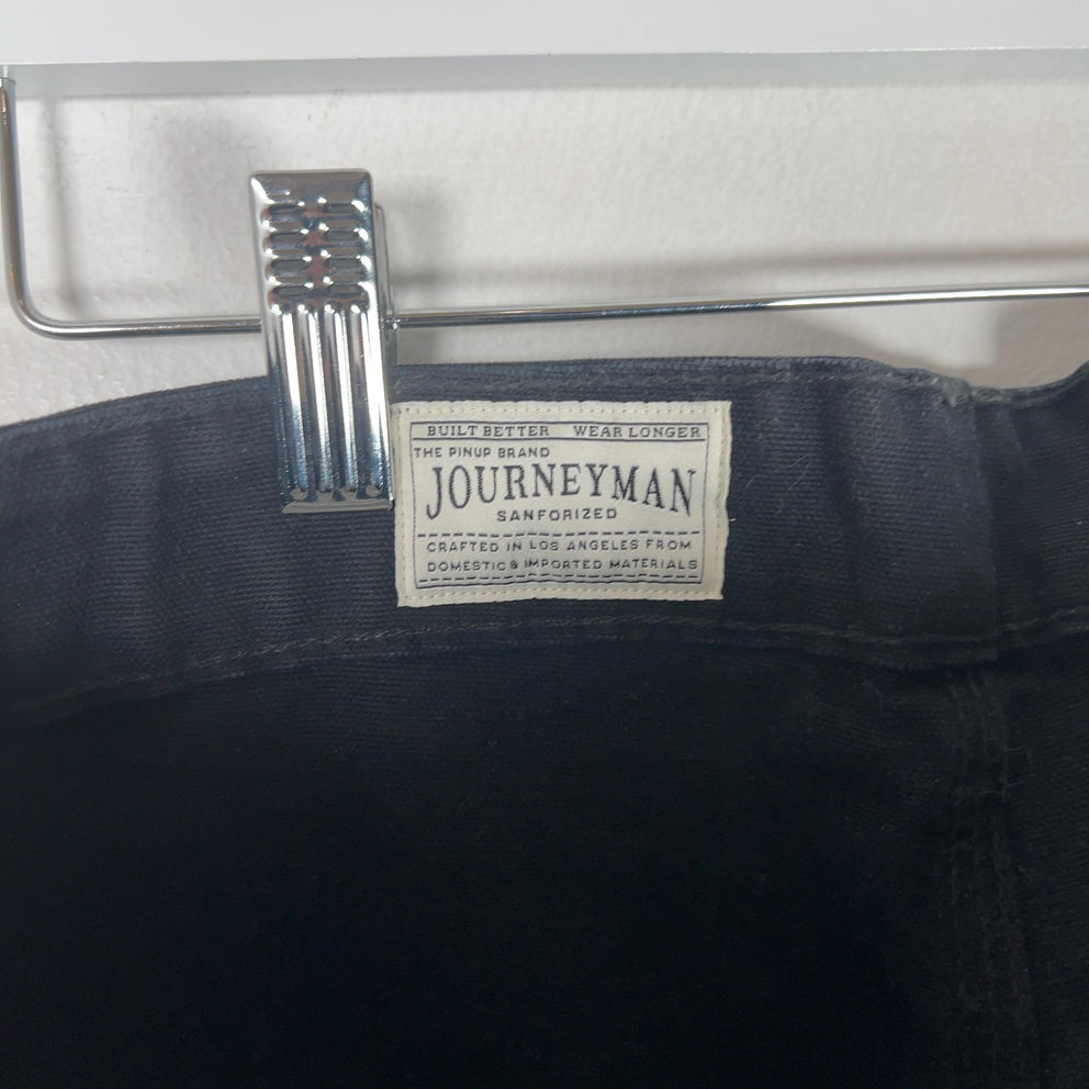Pinup Rags Journeyman Wide Leg Carpenter Denim Pants