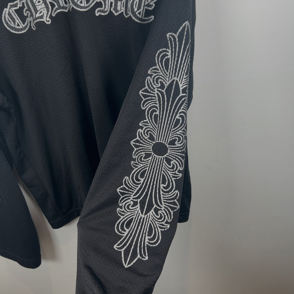 Chrome Hearts Floral Mesh Longsleeve Jersey