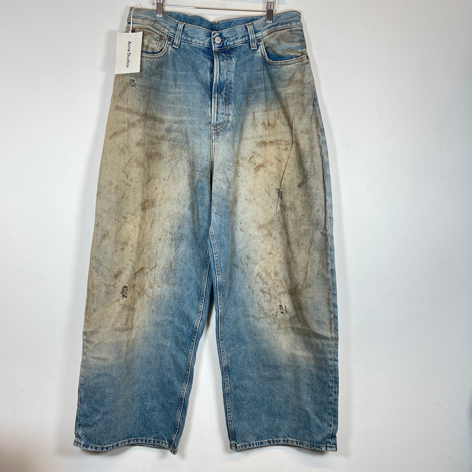 Acne Studios Mudwash 2023M Baggy Jeans Size 34