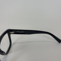 Saint Laurent Clear Lens Logo Glasses