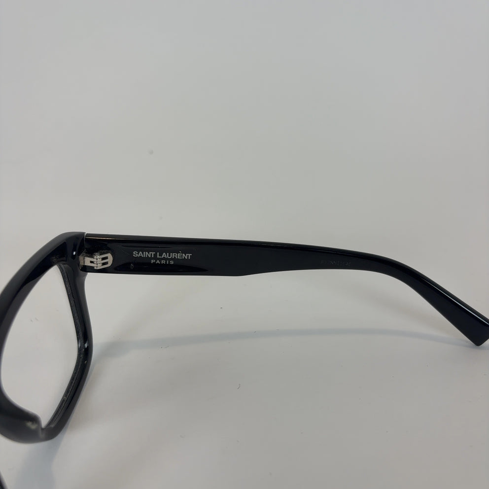 Saint Laurent Clear Lens Logo Glasses