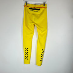 Off-White x Nike Yellow NRG Utility Leggings Size M