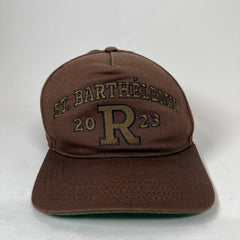Rhude Brown St. Barthelemy Snapback Hat