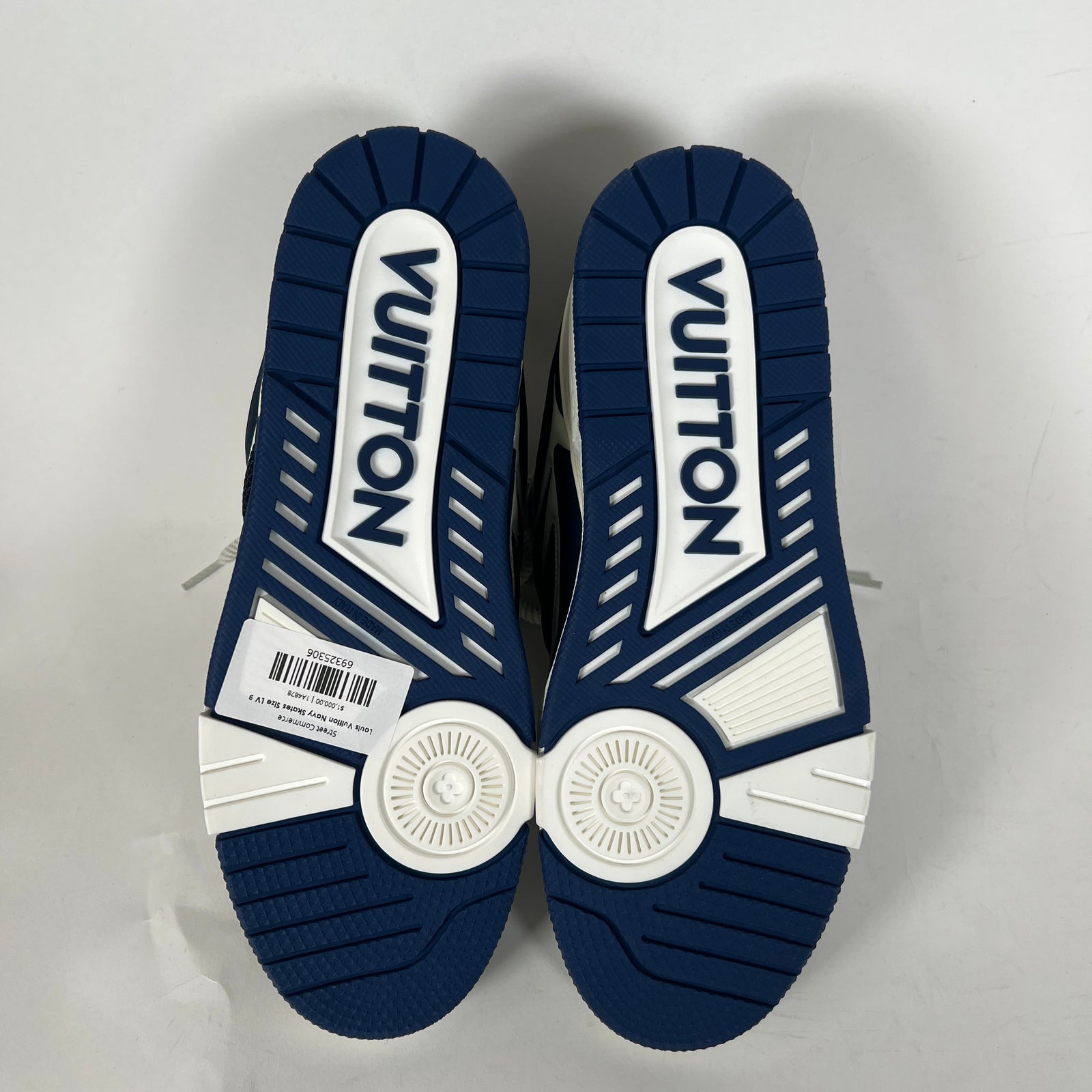 Louis Vuitton Navy Skates Size LV 9