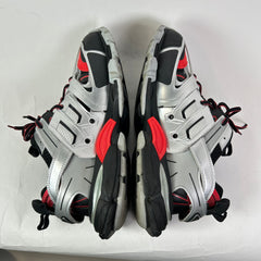 Balenciaga Black/Silver Track Low-Top Sneakers