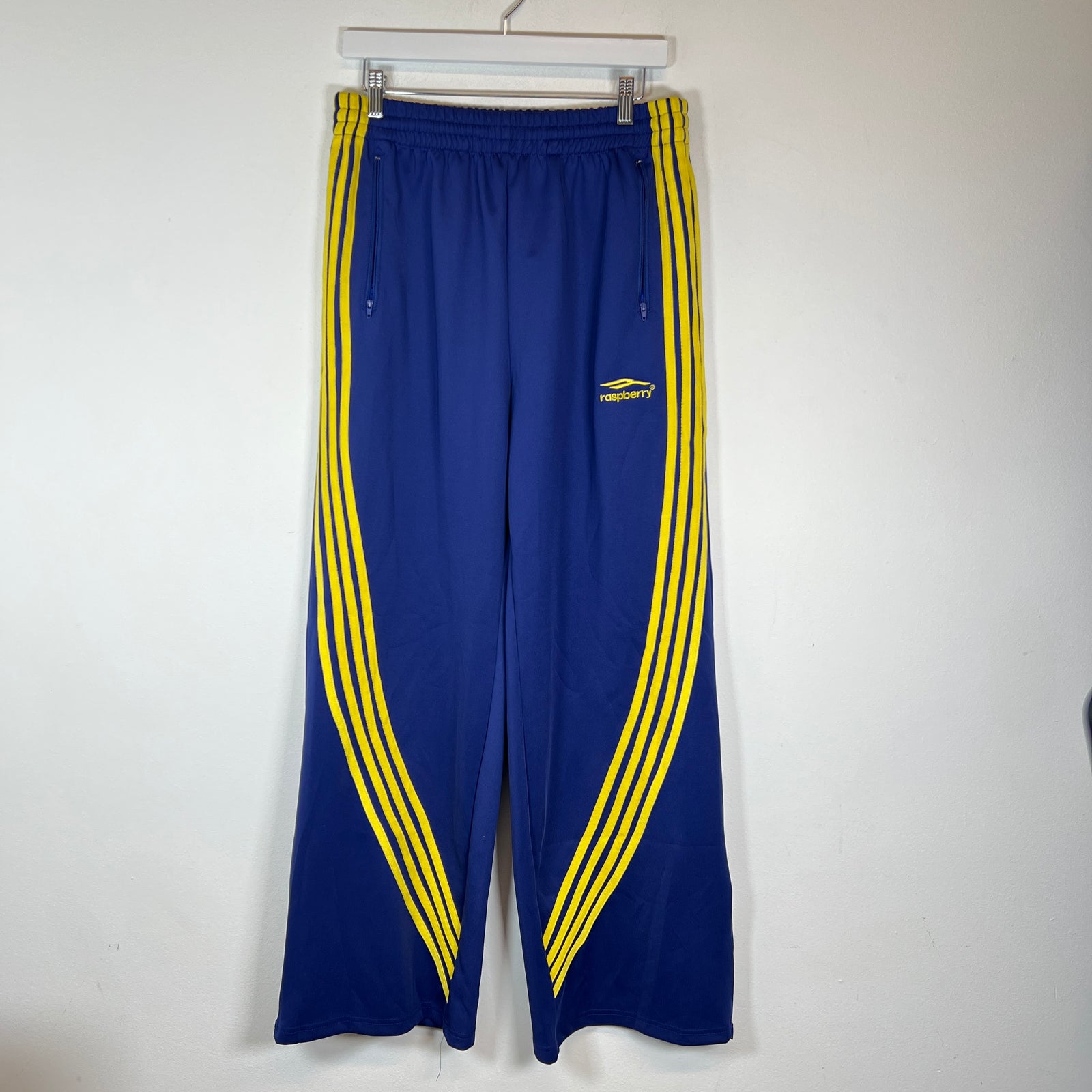 GV Gallery Purple/Yellow Bella Hadid Track Pants Size L