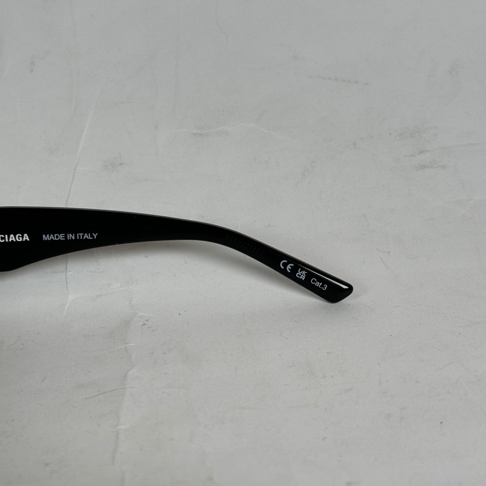 Balenciaga Black Bossy Cat Eye Sunglasses