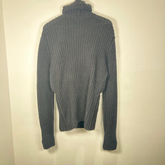 J.W. Anderson Black Knitted 'Tubular' Turtleneck Size S