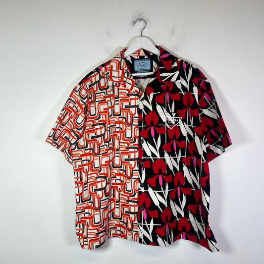 Prada Floral Double Match Shirt