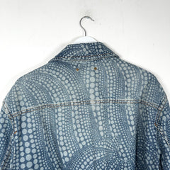 Louis Vuitton x Yayoi Kusama 'All-Over Pumpkin' Denim Zip-Up Jacket