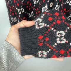 Gucci GG Diamond Wool Cardigan