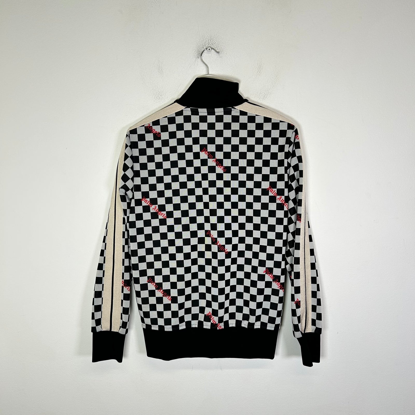 Palm Angels Checkerboard Track Jacket Size M