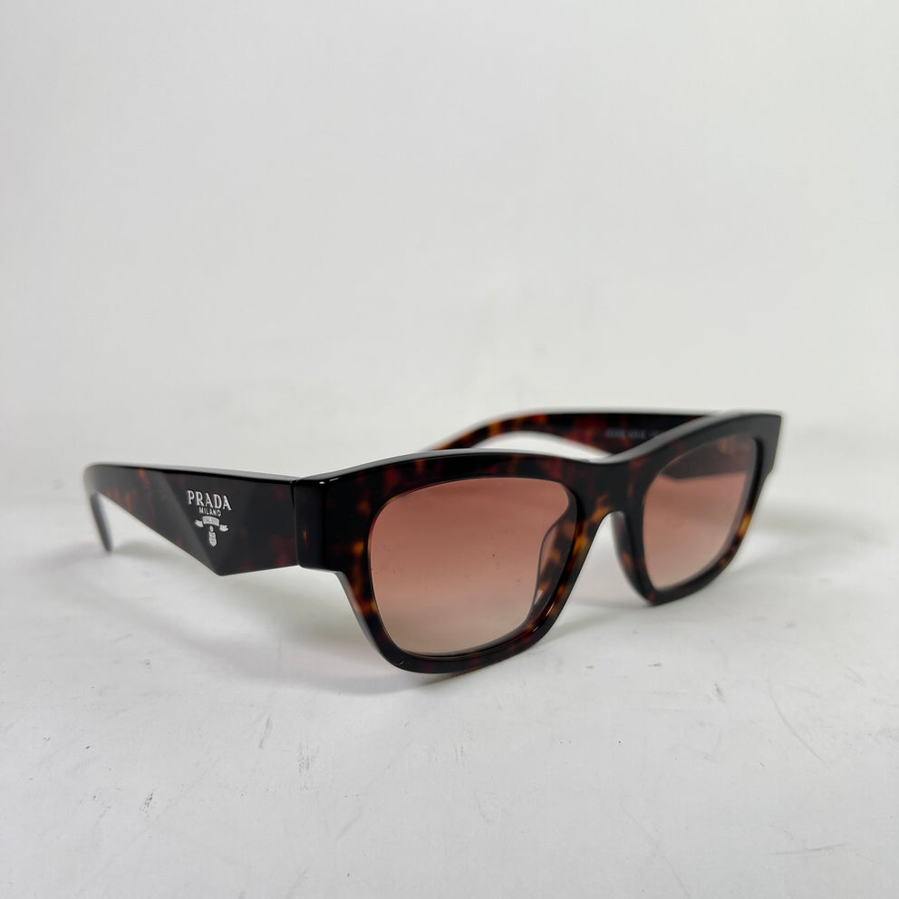 Prada Tortoise Symbole Sunglasses