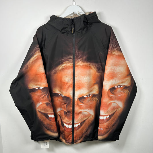 Supreme x Aphex Twin Reversible GORE-TEX Hooded Jacket 'Chocolate Chip Camo' Size M