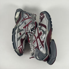 Balenciaga Maroon Track Runner Size 12