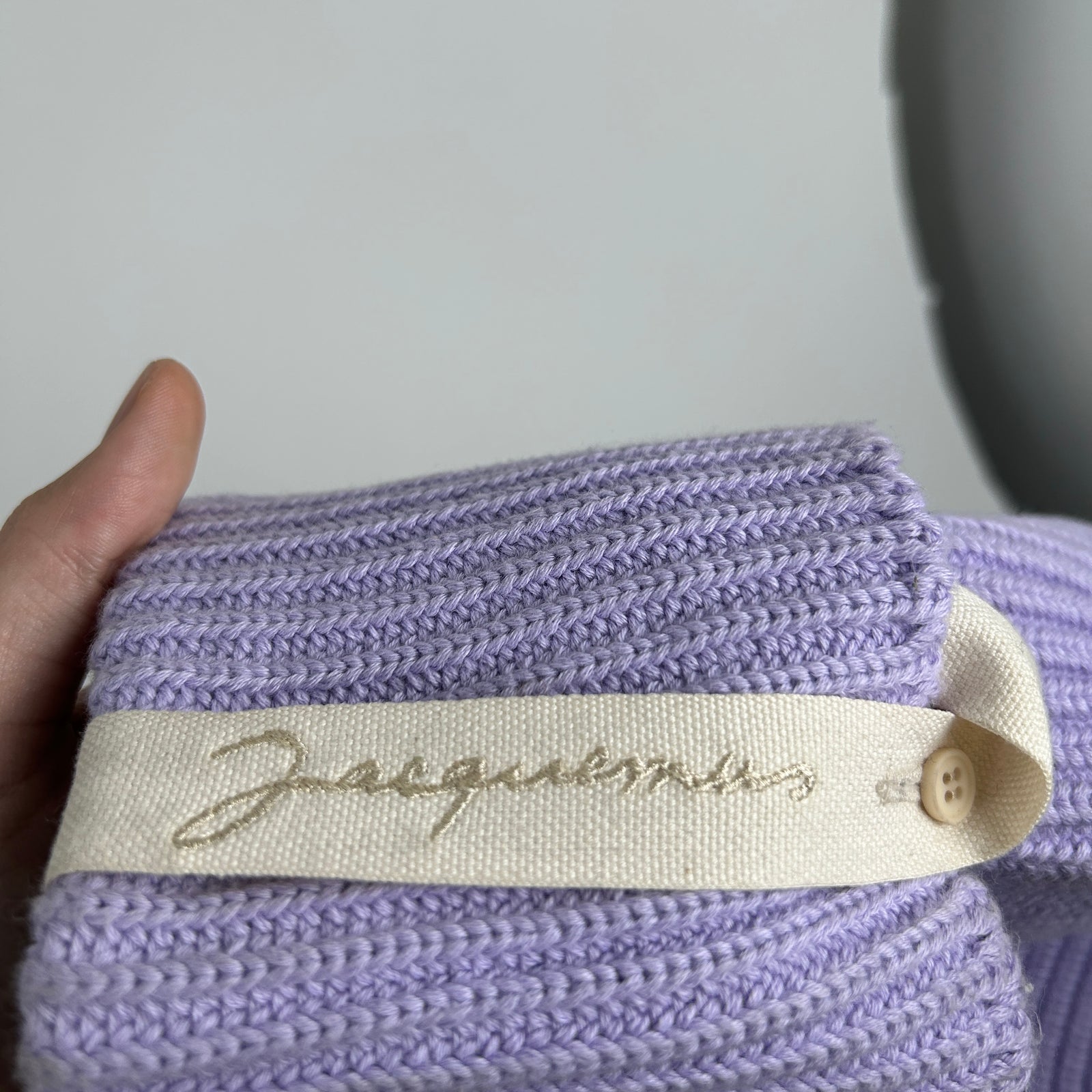 Jacquemus Knit Purple Beanie