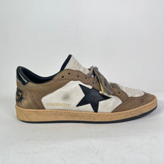 Golden Goose Nubuck Leather Ballstar Sneakers