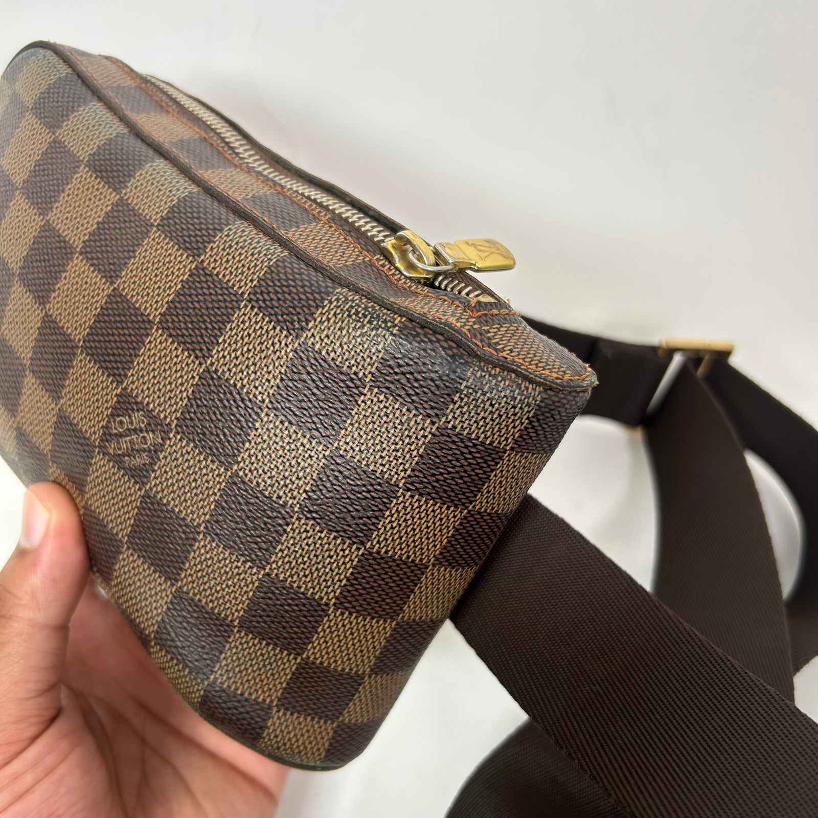 Louis Vuitton Damier Ebene Geronimos Sling Bag