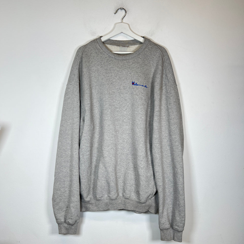 Vetements SS16 Grey Champion Logo Crewneck Size M