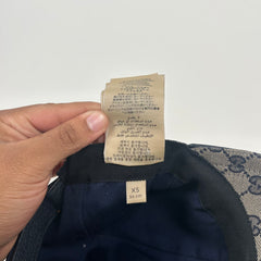 Gucci Monogram GG Hat Size XS