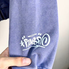 Raspberry Hills Purple 'RBERRY' Logo Zip-Up Hoodie Size M