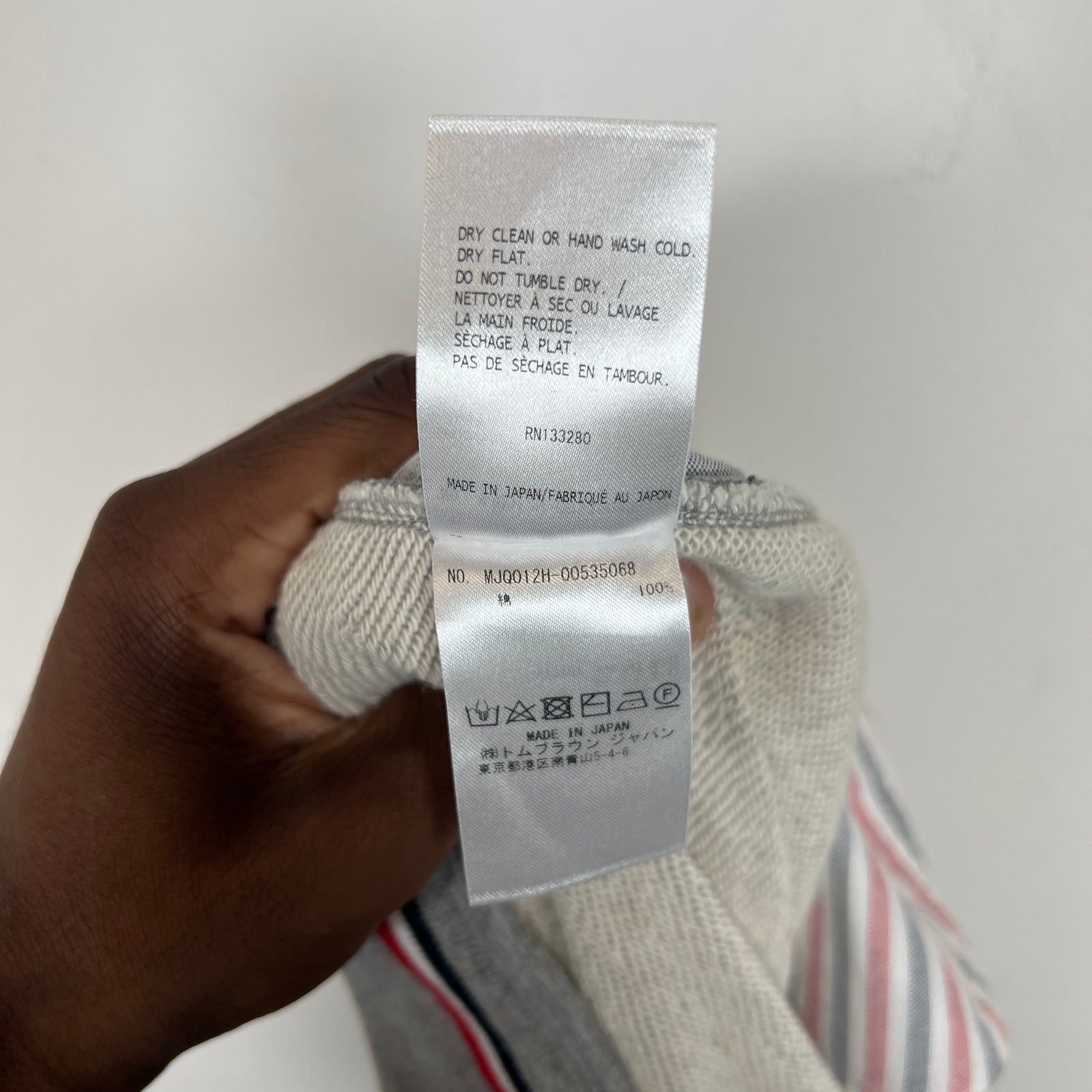 Thom Browne Grey 4 Bar Shorts Size 4