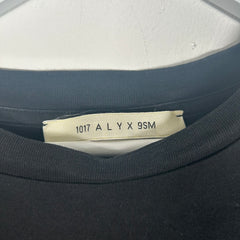1017 Alyx Black Logo T-Shirt Size M