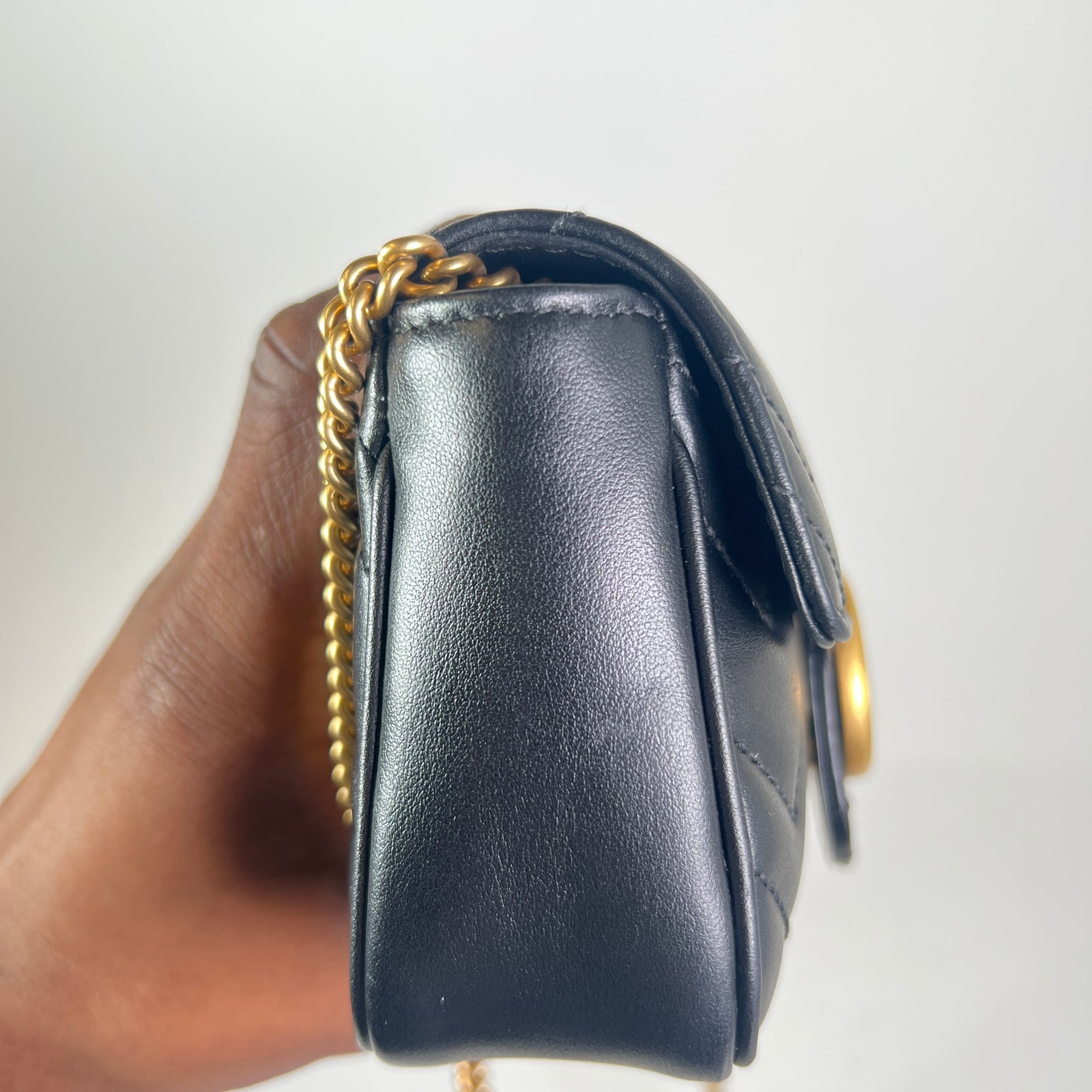 Gucci Super Mini GG Marmont Bag