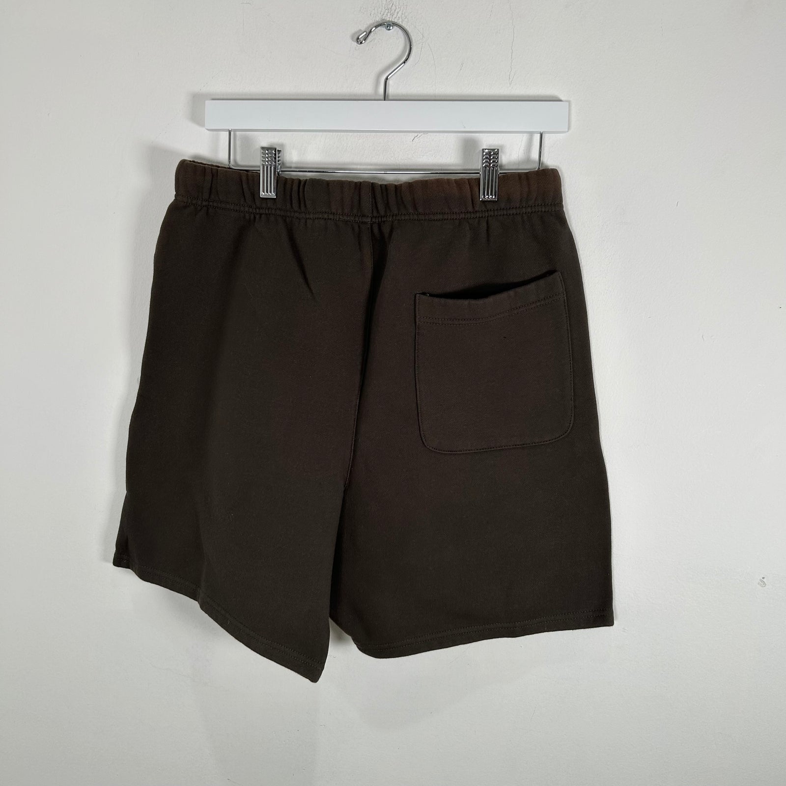 Essentials Brown Logo Sweat-Shorts Size S