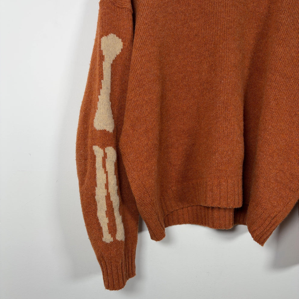Kapital Bone Orange Sweater