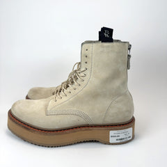 R13 Suede Combat Boots