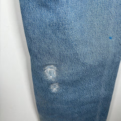 Carhartt Vintage Distressed Denim Double Knee Carpenter Jeans